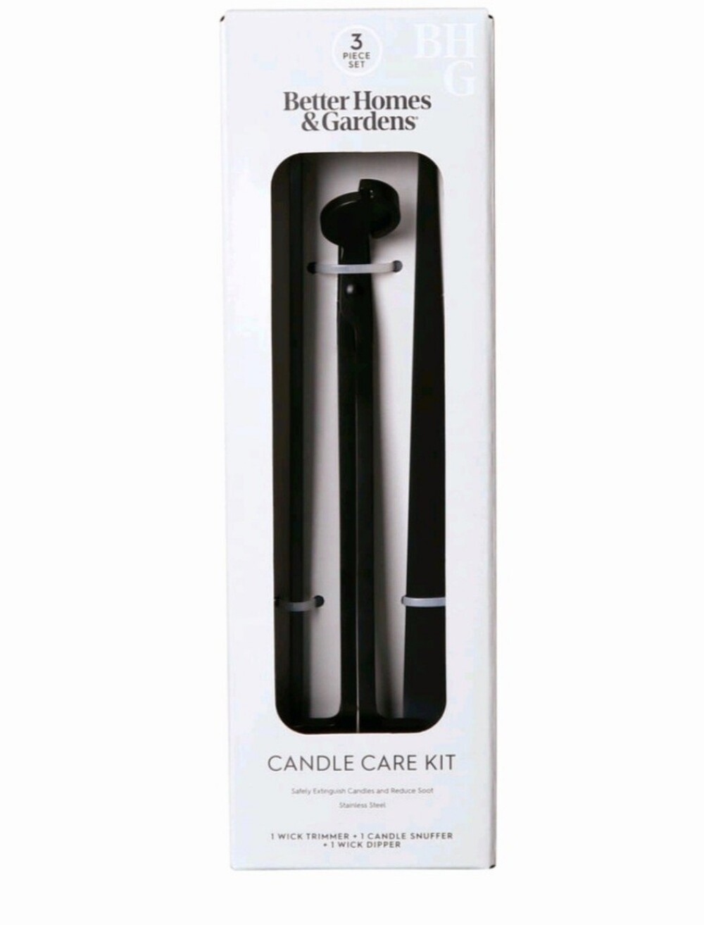 Better Homes And Gardens Black Candle Care Kit - Trimmer, Snuffer, Dipper - Picture 2 of 10